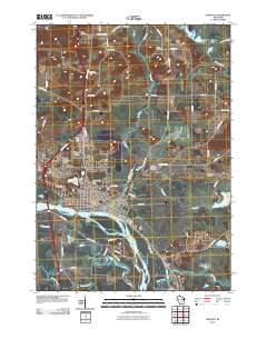 Portage 2010 topographic map thumbnail