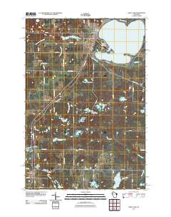 Shell Lake 2011 topographic map thumbnail