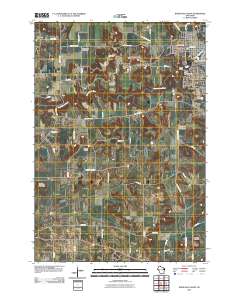 River Falls West 2010 topographic map thumbnail