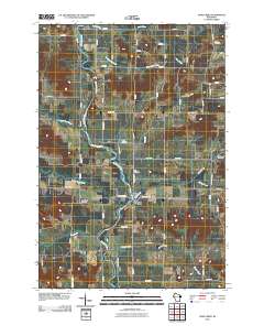 Sand Creek 2010 topographic map thumbnail