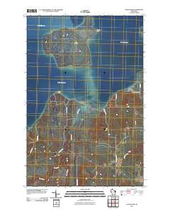 Sand Island 2010 topographic map thumbnail