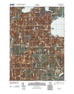 Rutland 2010 topographic map thumbnail
