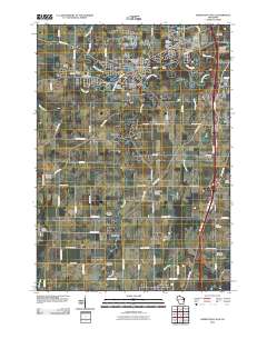 Sheboygan Falls 2010 topographic map thumbnail