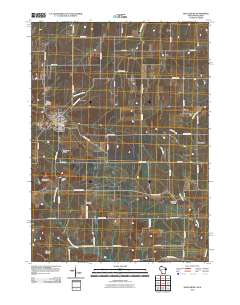 Shullsburg 2010 topographic map thumbnail