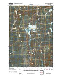 Lac Sault Dore 2010 topographic map thumbnail