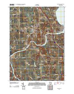 Edgerton 2010 topographic map thumbnail