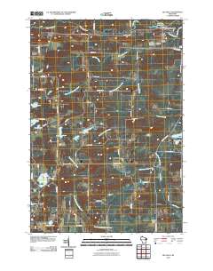 Big Falls 2010 topographic map thumbnail