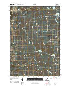 Zoar 2010 topographic map thumbnail