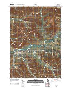 Blair 2010 topographic map thumbnail