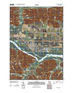 Lone Rock 2010 topographic map thumbnail