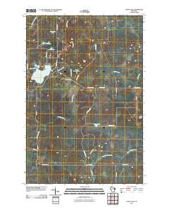 Lyman Lake 2010 topographic map thumbnail