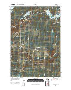 Cranberry Lake 2010 topographic map thumbnail