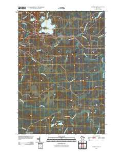 George Lake 2010 topographic map thumbnail