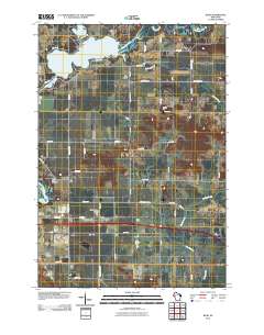 Rusk 2010 topographic map thumbnail