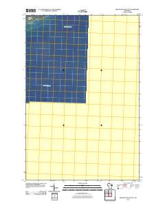 Michigan Island OE S 2010 topographic map thumbnail