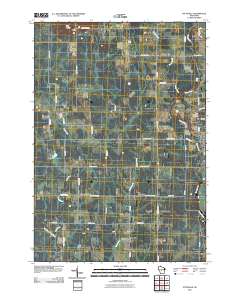 Pittsville 2010 topographic map thumbnail