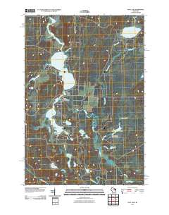 Post Lake 2010 topographic map thumbnail