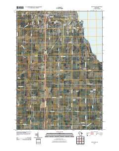 Van Dyne 2010 topographic map thumbnail