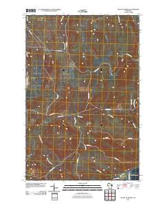 Mount Ashwabay 2010 topographic map thumbnail
