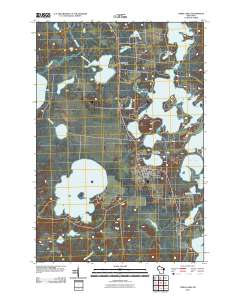 Three Lakes 2010 topographic map thumbnail