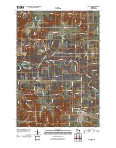 Fall Creek 2010 topographic map thumbnail