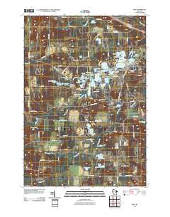 King 2010 topographic map thumbnail