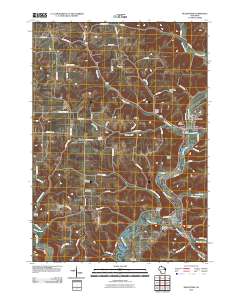Readstown 2010 topographic map thumbnail