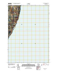 Algoma NE 2010 topographic map thumbnail