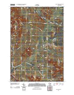 Alma Center 2010 topographic map thumbnail