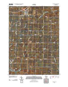 Belmont 2010 topographic map thumbnail