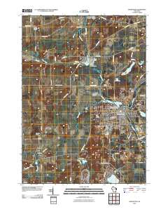 Burlington 2010 topographic map thumbnail