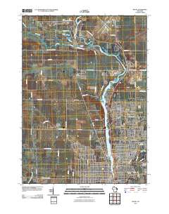 Beloit 2010 topographic map thumbnail