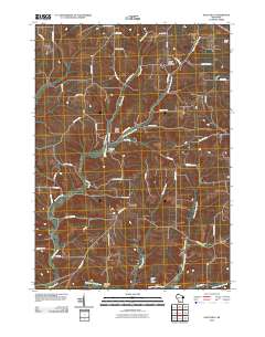 Daleyville 2010 topographic map thumbnail