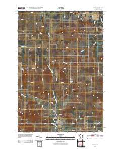 Dallas 2010 topographic map thumbnail