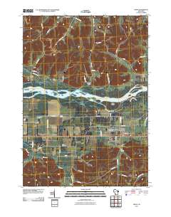 Arena 2010 topographic map thumbnail