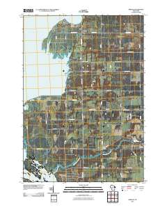 Arkdale 2010 topographic map thumbnail