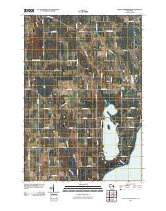 Baileys Harbor West 2010 topographic map thumbnail