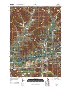 Bangor 2010 topographic map thumbnail