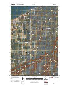Ashland East 2010 topographic map thumbnail