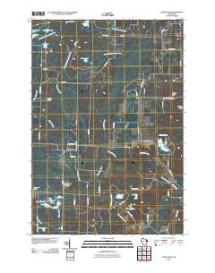 Athelstane 2010 topographic map thumbnail