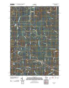 Dunbar 2010 topographic map thumbnail