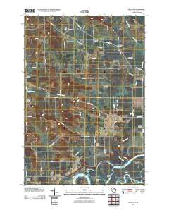Falls City 2010 topographic map thumbnail