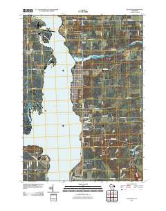 Dellwood 2010 topographic map thumbnail