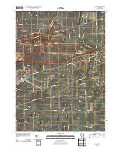 Clinton 2010 topographic map thumbnail