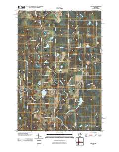 Exeland 2010 topographic map thumbnail