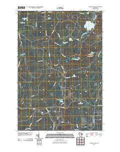 Coleman Lake 2010 topographic map thumbnail