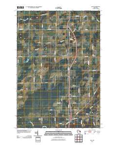 Lena 2010 topographic map thumbnail