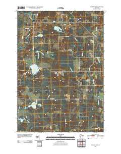 Mission Lake 2010 topographic map thumbnail