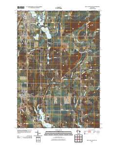 Rice Lake South 2010 topographic map thumbnail