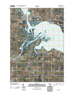 Omro 2011 topographic map thumbnail